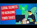 Strategies to Pay Fewer Taxes Legally (The Rich Do This)