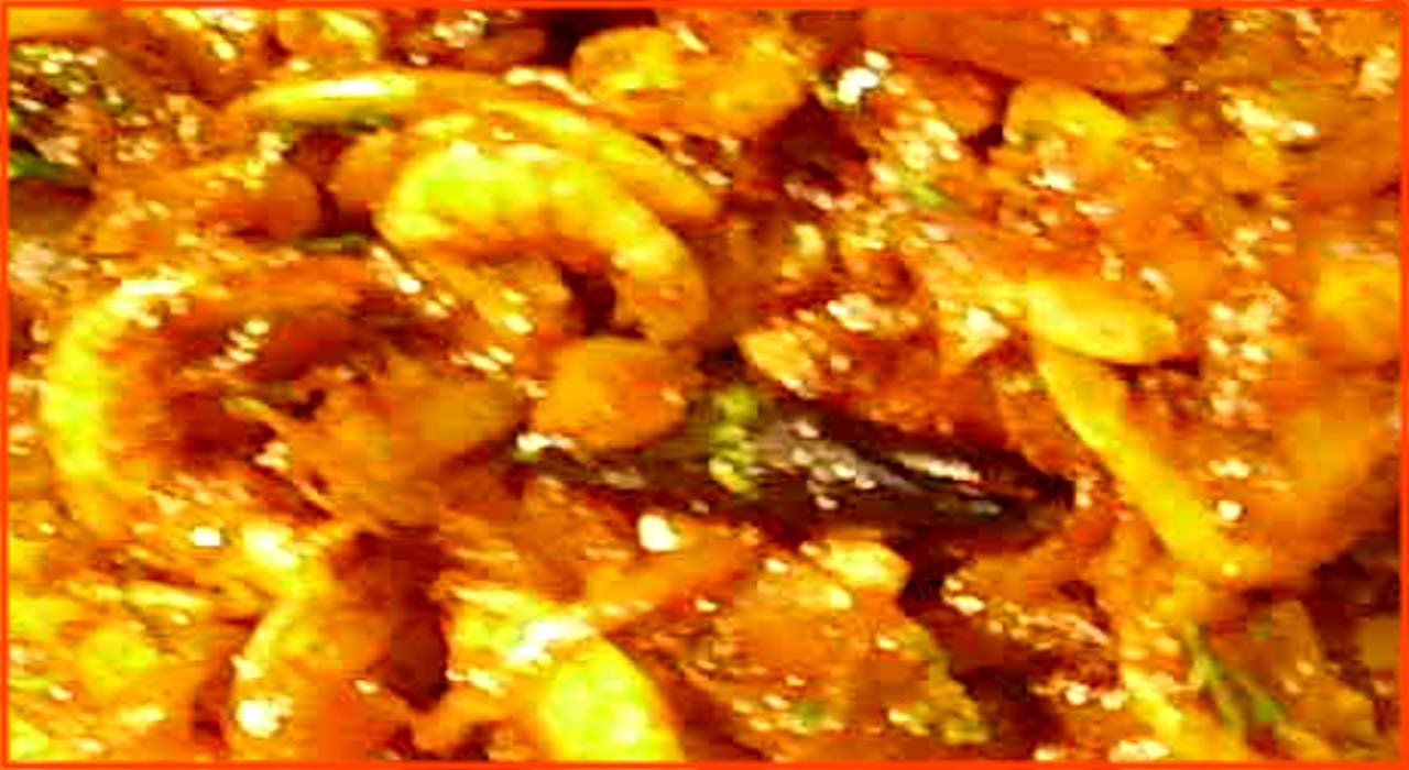 Dry prawns recipe in hindi dry prawn masala with onion,tomato by mangal YouTube