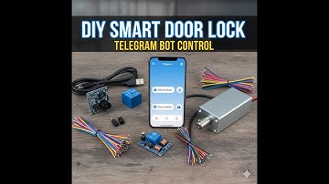 Pro-Range Smart Door Lock System Using Telegram Bot (esp32 cam)