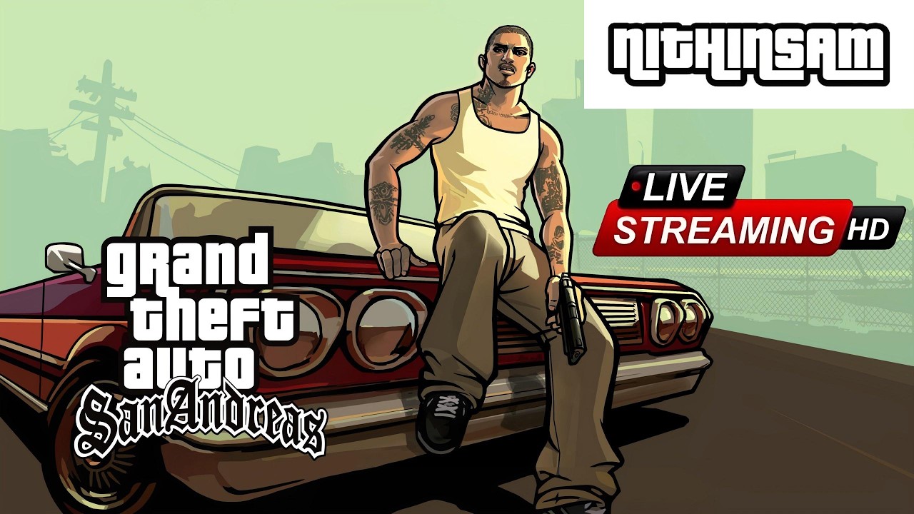 Grand Theft Auto : San Andreas Live Walkthrough - YouTube