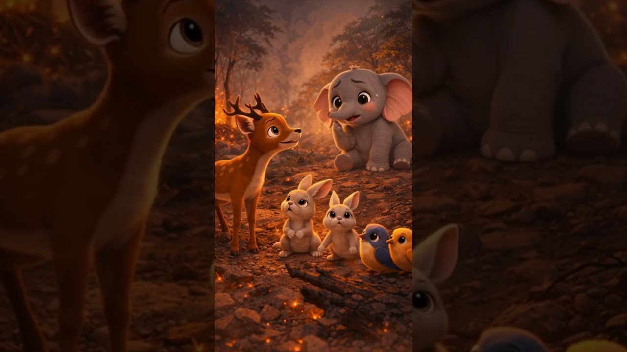 बहादुर हाथी चिंटू 🐘🔥 | Kids Moral Story 