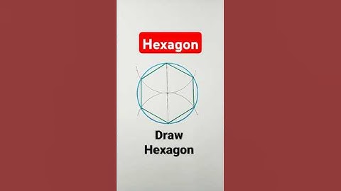 how to draw a hexagon