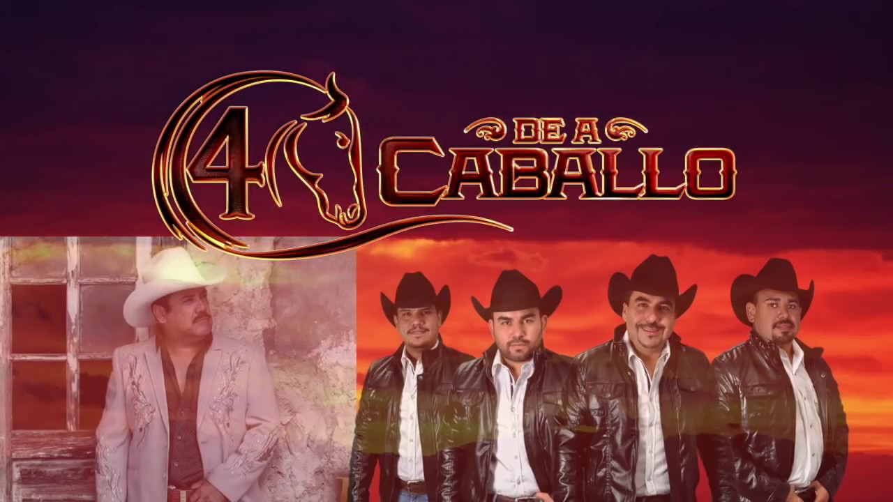 4 de a Caballo Feat. Isaías Lucero "El Día que Puedas" video lyric