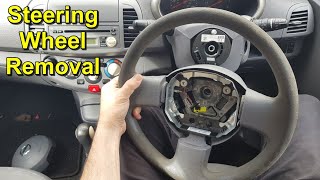 Steering Wheel Removal and Refitting - Nissan Micra K12