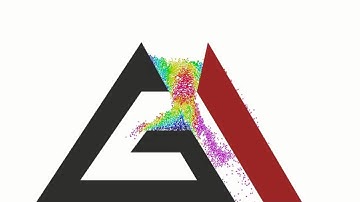 Irazu simulation of blocks falling on Geomechanica