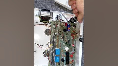 Munford and white CPB2 keyswitch alarm panel