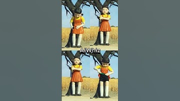 Squid Game AI Mentality Katana ASMR  #squidgame #aiwhiz #squidgame2   #asmr #viralshort #viralvideo