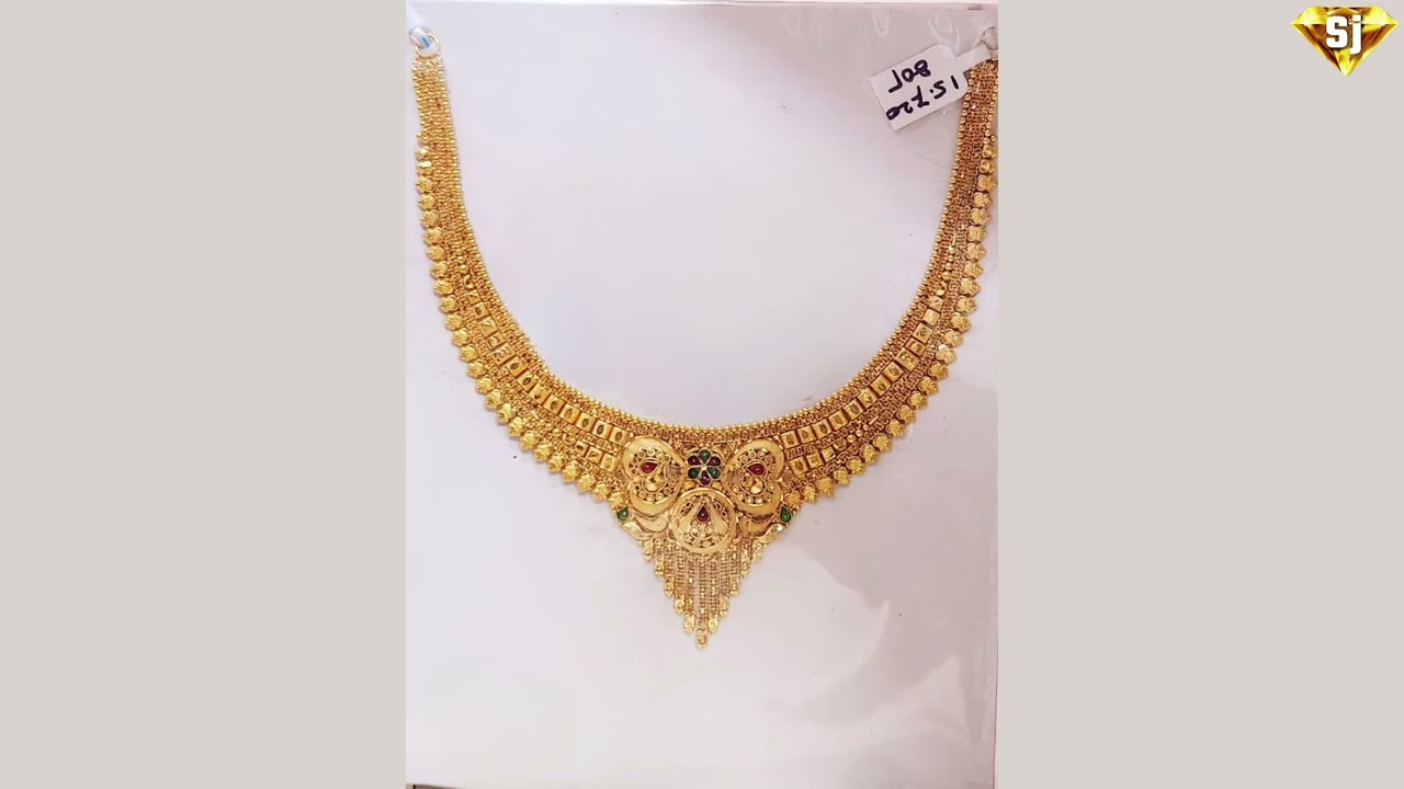 Latest Gold Necklace Design 2025 | Lightweight Gold Jewellery | Stylish Daily Wear unique Necklace⭐✨