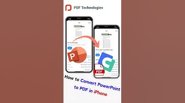 🔁 How to Convert PPT to PDF in Mobile | iPhone | Microsoft PowerPoint | ComPDF Online Tools #pdf
