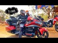 Riding Honda GOLD WING for the FIRST Time - Luxury Motorcycle