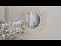 DIY Macrame Mirror | Macrame Mandala Tutorial for beginners(Step by Step Guide)