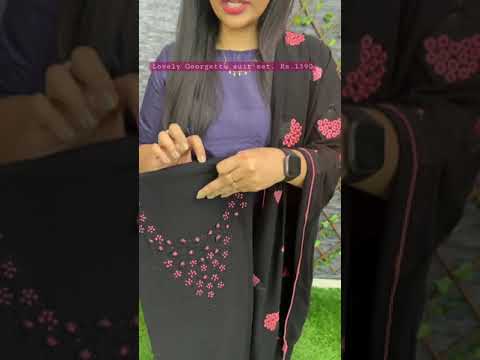 Georgette suit set @ Lollipopz - Georgette suit set @ Lollipopz