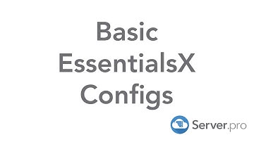 Basic EssentialsX Configuration - Minecraft Java