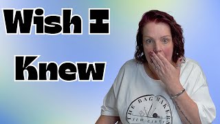 3 Things I Wish I Knew Before I Started Bag Making