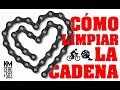 ✅ Cómo LIMPIAR LA CADENA de la BICICLETA FÁCIL ✅ Tutorial