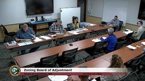 Zoning Board of Adjustment 10-17-22