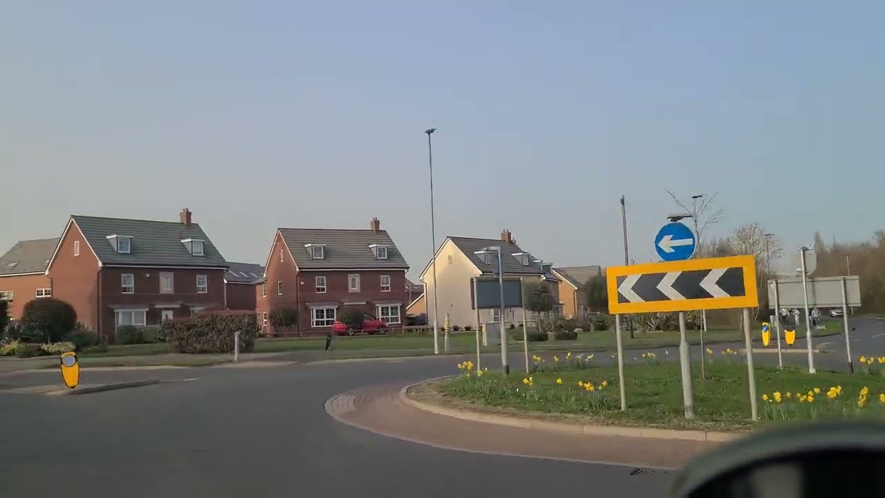 Driving through Brogborough to Marston Moretaine