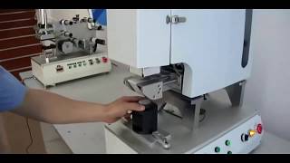 Semi-Auto Flat Labeling Machine  High Precision Labeler