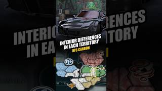 Interior Differences in Each Rival`s Territory - NFS Carbon 🔥 #shorts  #nfsmostwanted #nfscarbon