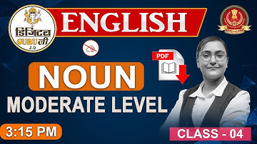 Noun | Moderate Level | English | SSC Digital Guru Ji | 3:15 pm