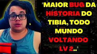 Tibia O MAIOR BUG DA HISTORIA DO TIBIA, TODO MUNDO VOLTANDO LV 2 #financeirandoplay