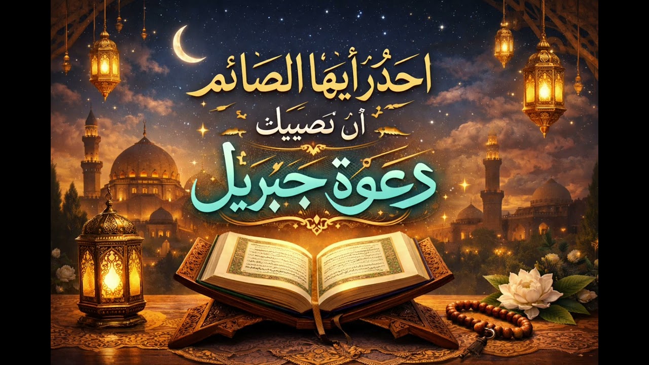 إحذر أيها الصائم 🍃ان تصيبك دعوة جبريل عليه السلام || التوبة والرجوع إلى الله || #نصائح #دينية 