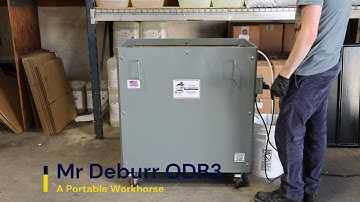 Mr. Deburr QDB3 (Portable, 3 Cubic Foot) Vibratory Finishing Machine