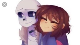 Sans x frisk - shape of you