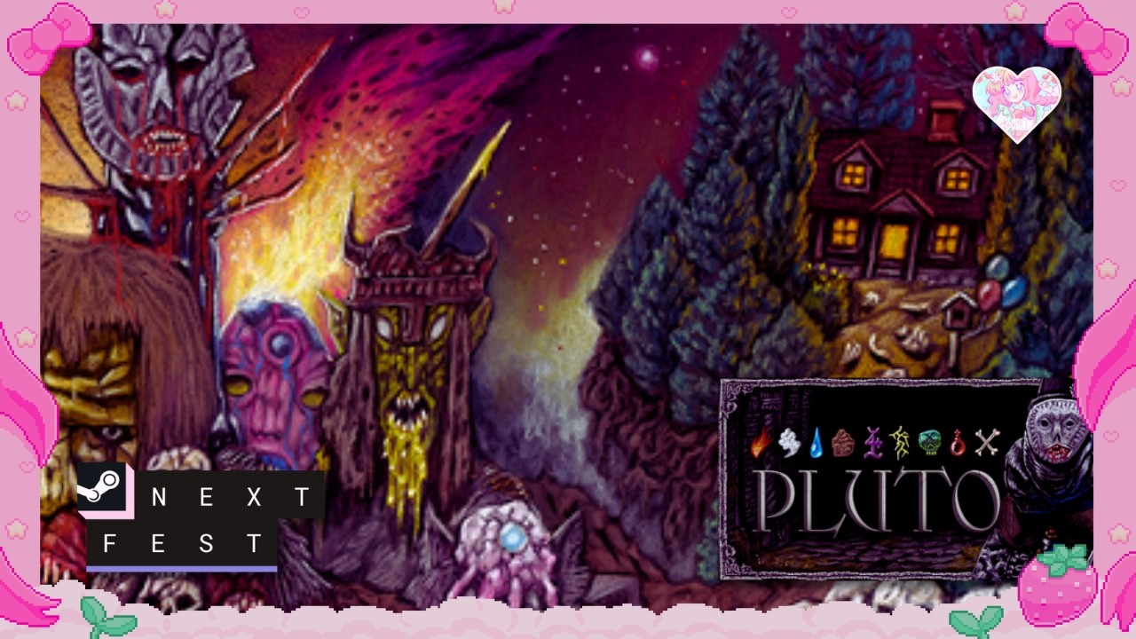 Let's Play Pluto | Creating Magic Combos In This Dark Fantasy Roguelike #SteamNextFest Demo Gameplay