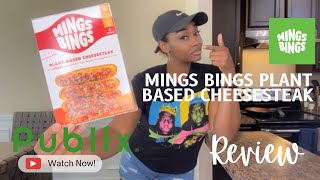 QUICK PLANT BASED CHEESESTEAK | MINGS BINGS REVIEW