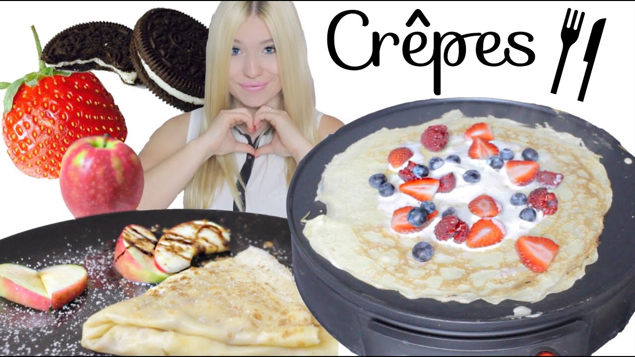 Die 5 LECKERSTEN CRÊPE - REZEPTE in wenigen Minuten ♥ BibisBeautyPalace