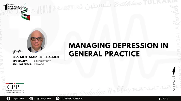 Day 2 | Lecture 13 - Managing Depression (Dr. Moha...