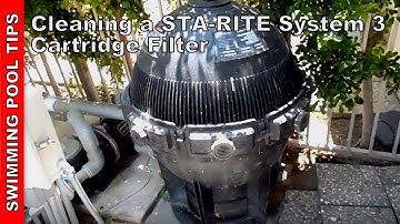 STA-Rite System 3 Cartridge Filter cleaning