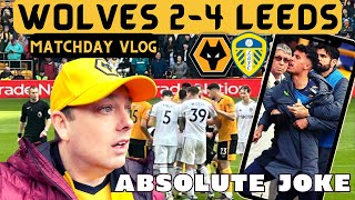 Ref & Leeds Inflicts Damaging Blow to Survival Hopes 😐 MATCH VLOG Wolves 2-4 Leeds