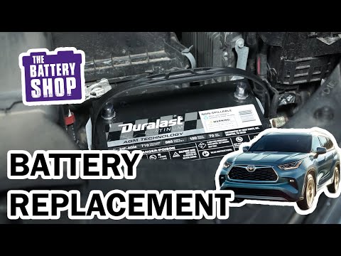 Battery Replacement - Toyota Highlander (2001 - 2021) - YouTube