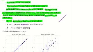 IB AA Bivariate Statistics Bivariate Data
