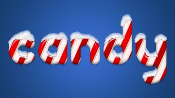 Snow Covered Text in Photoshop (Photoshop CS5+) |