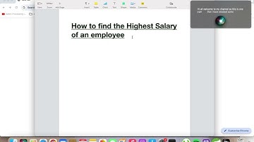 How To Find Highest Salary Of Employee|Java 8 |Stream API
