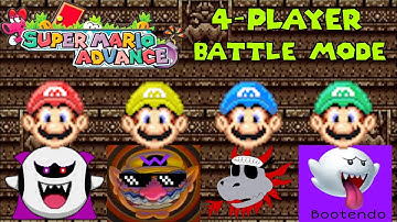 Super Mario Advance: Mario Bros. 4-Player Battle Mode w/@BootendoYT, @Wario_Man_64 & DTS2001