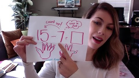 Mrs. Settles Explains - Counting Up (Subtraction Strategy)