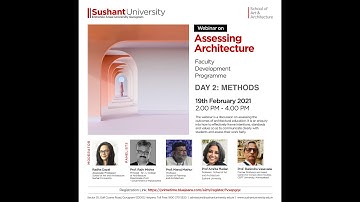 Faculty Development Programme : Assessing Architecture Day 2 #FDP-21002