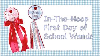 The AllBrands Show | In-The-Hoop First Day of School Wands