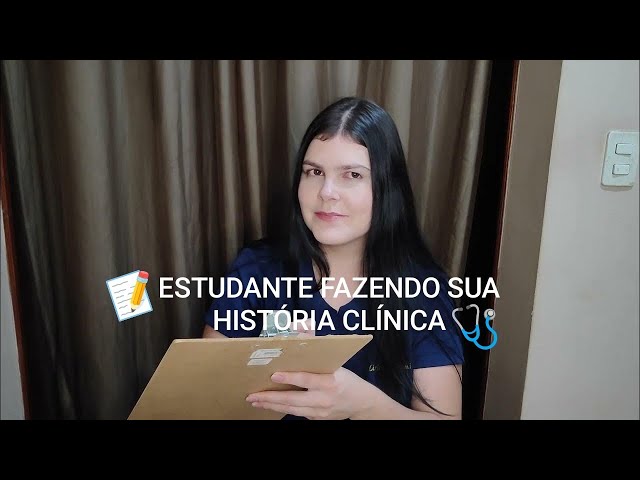 ASMR - Estudante fazendo sua História Clinica - Voz Suave