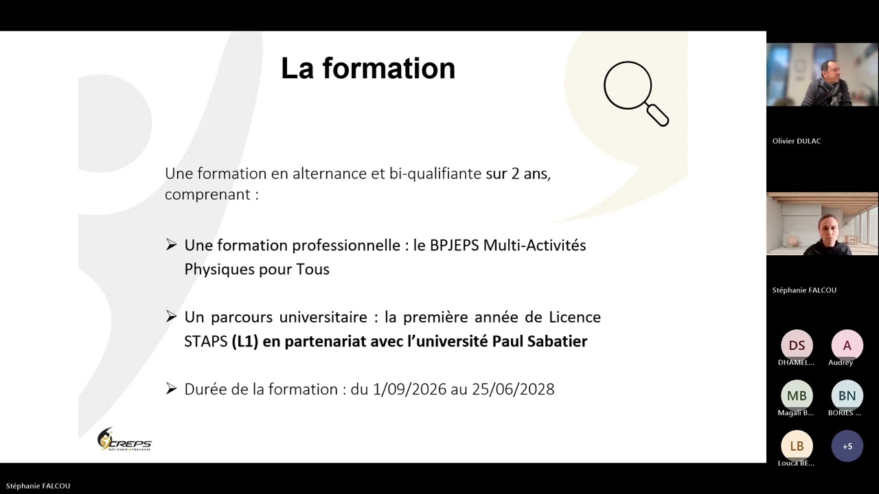 JPOV BPJEPS Multi Activités Physiques et Sportives pour Tous L1 STAPS MAPSTL1 20260203