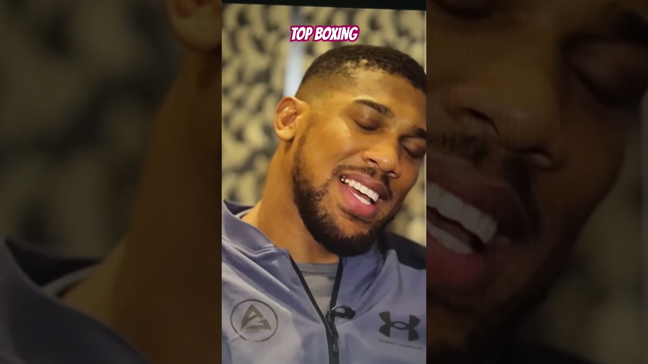 Anthony Joshua On Pressure #boxing #boxingmatch #fury #jakepaul Jake Paul
