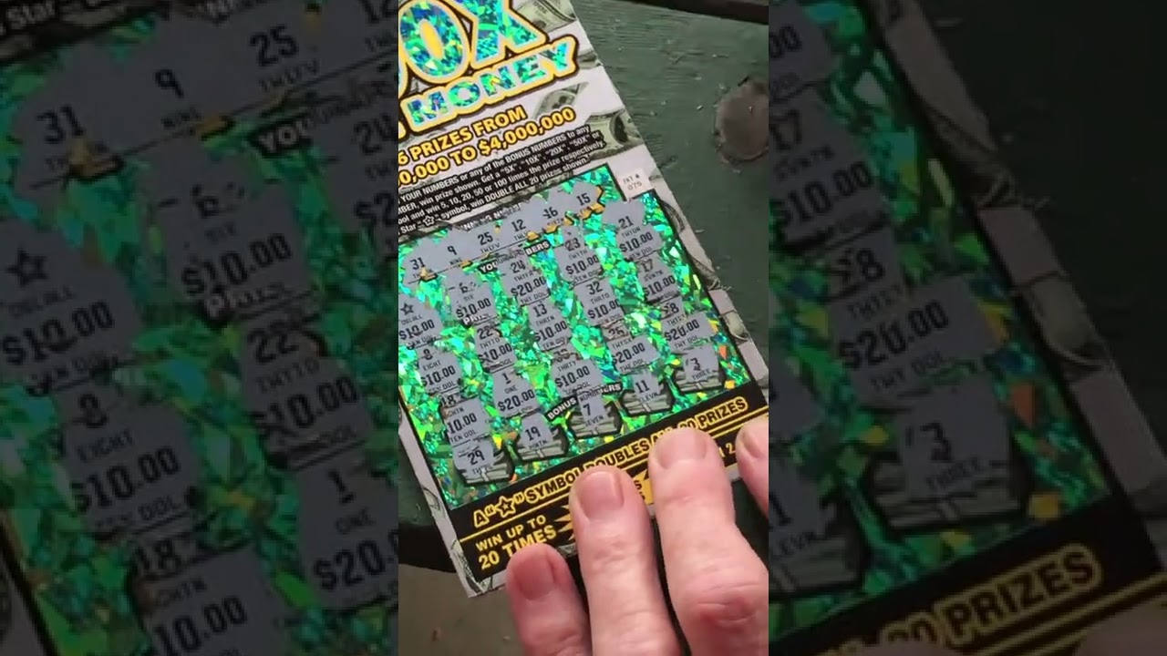 New Ticket Massachusetts Lottery 100X “Big Money Bill” finds ⭐️ win