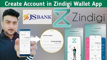 How to Create Account in Zindigi Wallet App || JS Bank Wallet