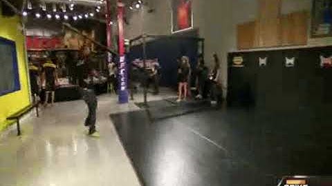 RAMPAGE JACKSON LOSES IT AND SMASHES A DOOR!!!