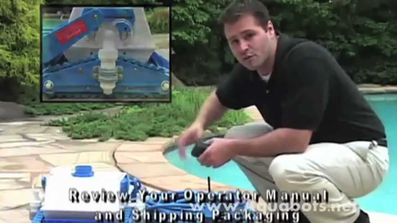 Aquabot Pool Cleaner Quickstart Video - YouTube