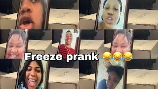 PRANK Freeze  broma in video call 😃😃😃 screenshot 5